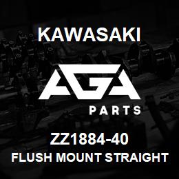 ZZ1884-40 Kawasaki FLUSH MOUNT STRAIGHT AD | AGA Parts