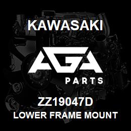 ZZ19047D Kawasaki LOWER FRAME MOUNT | AGA Parts