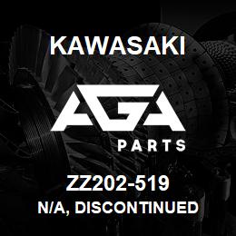 ZZ202-519 Kawasaki N/A, DISCONTINUED | AGA Parts