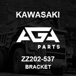 ZZ202-537 Kawasaki BRACKET | AGA Parts