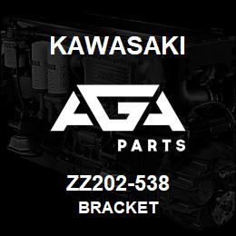 ZZ202-538 Kawasaki BRACKET | AGA Parts