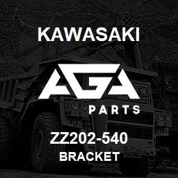 ZZ202-540 Kawasaki BRACKET | AGA Parts