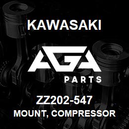 ZZ202-547 Kawasaki MOUNT, COMPRESSOR | AGA Parts