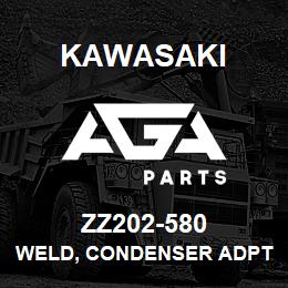 ZZ202-580 Kawasaki WELD, CONDENSER ADPT | AGA Parts