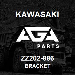 ZZ202-886 Kawasaki BRACKET | AGA Parts