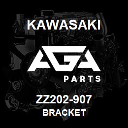 ZZ202-907 Kawasaki BRACKET | AGA Parts