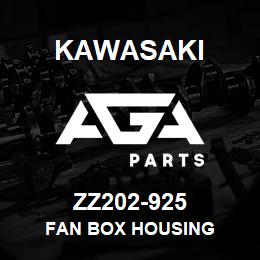 ZZ202-925 Kawasaki FAN BOX HOUSING | AGA Parts