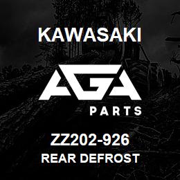 ZZ202-926 Kawasaki REAR DEFROST | AGA Parts