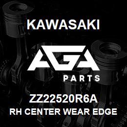 ZZ22520R6A Kawasaki RH CENTER WEAR EDGE | AGA Parts