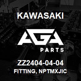 ZZ2404-04-04 Kawasaki FITTING, NPTMXJIC | AGA Parts