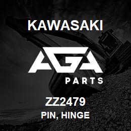 ZZ2479 Kawasaki PIN, HINGE | AGA Parts