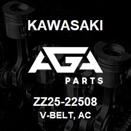 ZZ25-22508 Kawasaki V-BELT, AC | AGA Parts