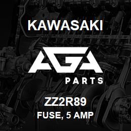 ZZ2R89 Kawasaki FUSE, 5 AMP | AGA Parts