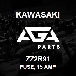 ZZ2R91 Kawasaki FUSE, 15 AMP | AGA Parts