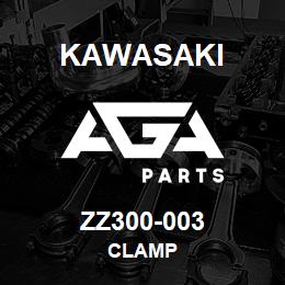 ZZ300-003 Kawasaki CLAMP | AGA Parts