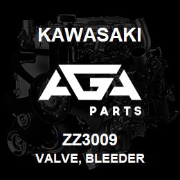 ZZ3009 Kawasaki VALVE, BLEEDER | AGA Parts