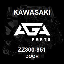 ZZ300-951 Kawasaki DOOR | AGA Parts