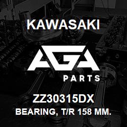 ZZ30315DX Kawasaki BEARING, T/R 158 MM. OD | AGA Parts