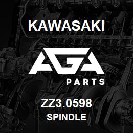 ZZ3.0598 Kawasaki SPINDLE | AGA Parts