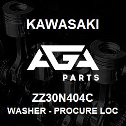 ZZ30N404C Kawasaki WASHER - PROCURE LOCAL | AGA Parts