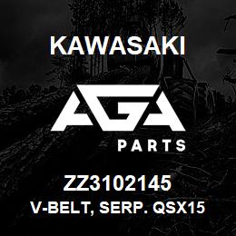 ZZ3102145 Kawasaki V-BELT, SERP. QSX15 | AGA Parts