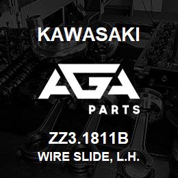 ZZ3.1811B Kawasaki WIRE SLIDE, L.H. | AGA Parts