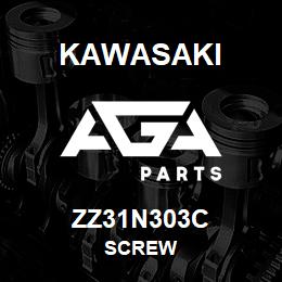 ZZ31N303C Kawasaki SCREW | AGA Parts