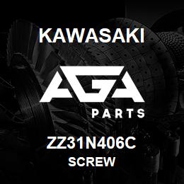 ZZ31N406C Kawasaki SCREW | AGA Parts