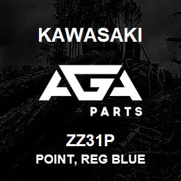 ZZ31P Kawasaki POINT, REG BLUE | AGA Parts