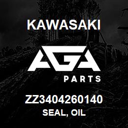 ZZ3404260140 Kawasaki SEAL, OIL | AGA Parts