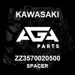 ZZ3570020500 Kawasaki SPACER | AGA Parts