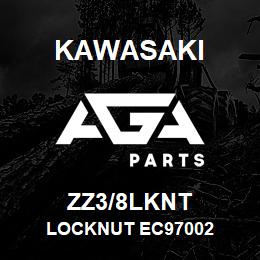 ZZ3/8LKNT Kawasaki LOCKNUT EC97002 | AGA Parts