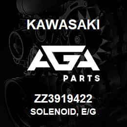 ZZ3919422 Kawasaki SOLENOID, E/G | AGA Parts