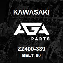 ZZ400-339 Kawasaki BELT, 80 | AGA Parts