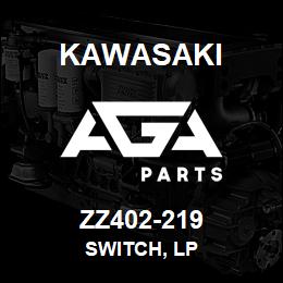 ZZ402-219 Kawasaki SWITCH, LP | AGA Parts