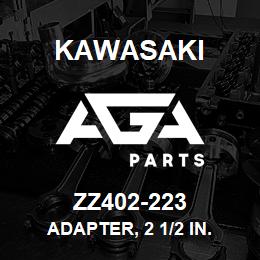 ZZ402-223 Kawasaki ADAPTER, 2 1/2 IN. FLEX HOSE | AGA Parts