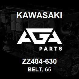 ZZ404-630 Kawasaki BELT, 65 | AGA Parts