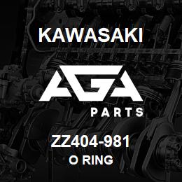 ZZ404-981 Kawasaki O RING | AGA Parts