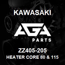 ZZ405-205 Kawasaki HEATER CORE 80 & 115ZIV | AGA Parts