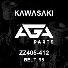 ZZ405-412 Kawasaki BELT, 95 | AGA Parts