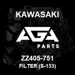 ZZ405-751 Kawasaki FILTER (S-133) | AGA Parts