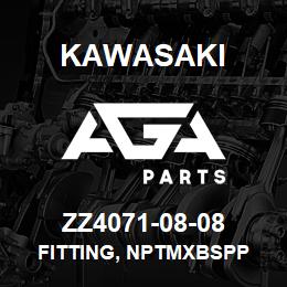 ZZ4071-08-08 Kawasaki FITTING, NPTMXBSPP | AGA Parts