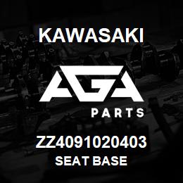 ZZ4091020403 Kawasaki SEAT BASE | AGA Parts