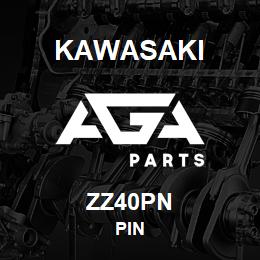 ZZ40PN Kawasaki PIN | AGA Parts