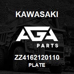 ZZ4162120110 Kawasaki PLATE | AGA Parts