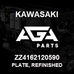 ZZ4162120590 Kawasaki PLATE, REFINISHED | AGA Parts