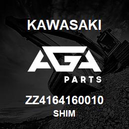 ZZ4164160010 Kawasaki SHIM | AGA Parts