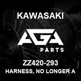 ZZ420-293 Kawasaki HARNESS, NO LONGER AVAILABLE | AGA Parts