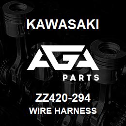 ZZ420-294 Kawasaki WIRE HARNESS | AGA Parts