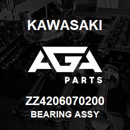 ZZ4206070200 Kawasaki BEARING ASSY | AGA Parts